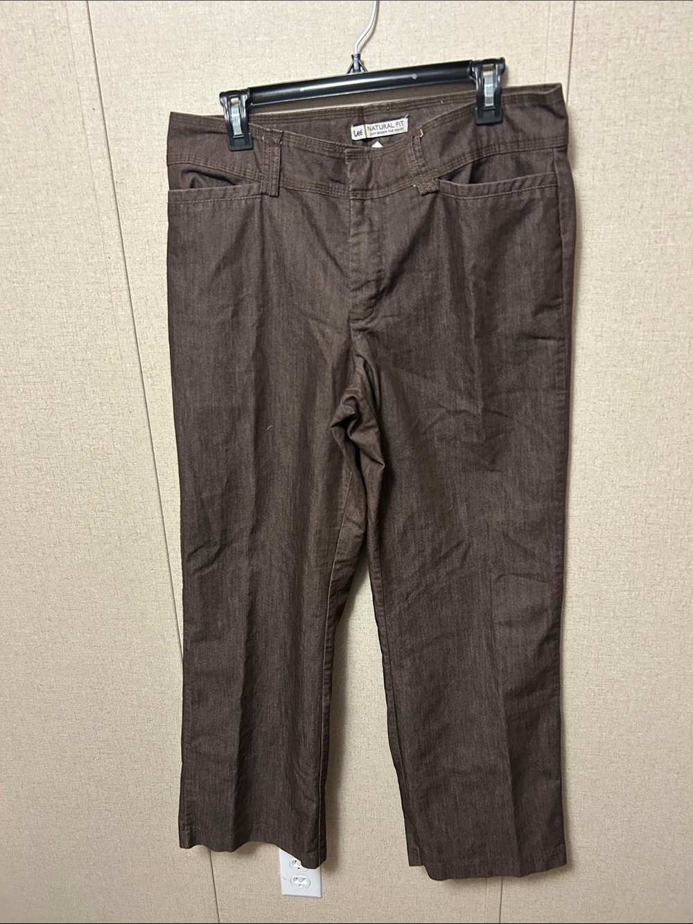 Lee Women's Brown Wide Leg Jeans